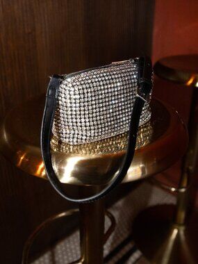 OAK + FORT Rhinestone Shoulder Bag – Like New